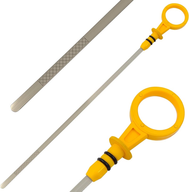 FBLOWMOD 12610053 Engine Oil Dipstick Indicator, Compatible with Chevrolet GMC Cadillac Hummer Isuzu Engine Oil Fluid Level Dip Stick Replaces 8125748880 917-377 - Image 1